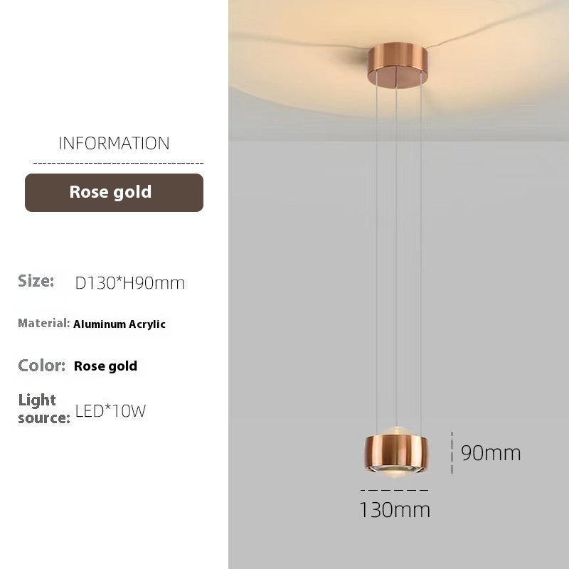 Nordic Modern Ball Hanging Line Lamp Simple