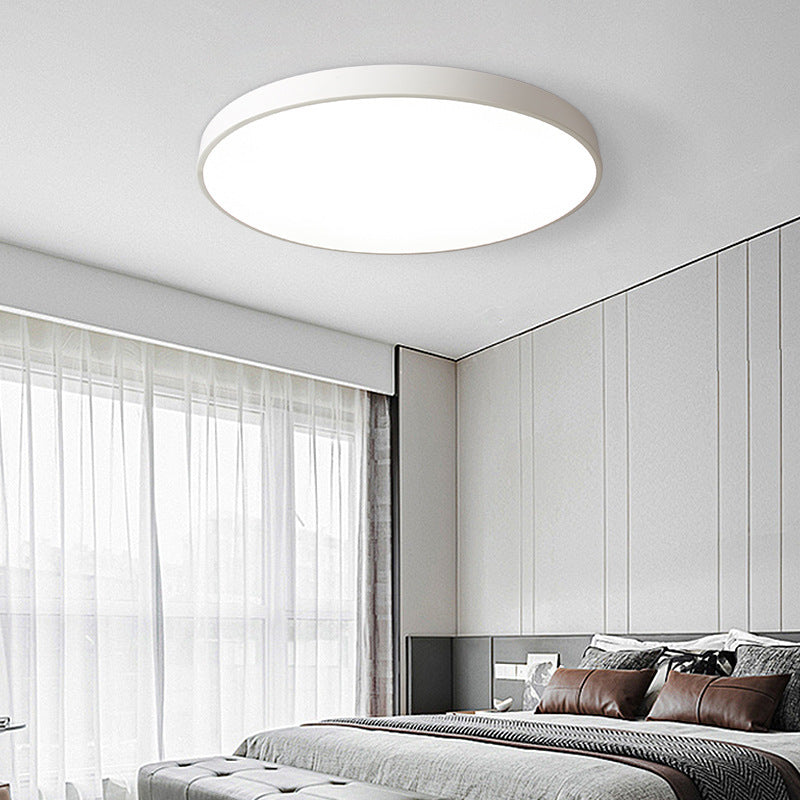 Led Ceiling Light Simple Living Room Round Nail Lamp For Domestic Use