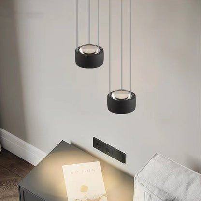 Nordic Modern Ball Hanging Line Lamp Simple