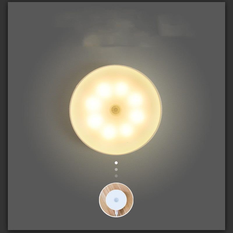 Intelligent Human Body Infrared Induction Night Light LED Charging Magnetic Suction