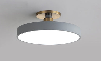 Modern Minimalist Acrylic Ring Ceiling Lamp Personality Nordic Living Room Creative