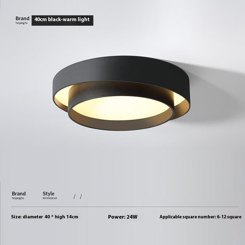 Led Ceiling Lamp Minimalist Creative Bedroom Light