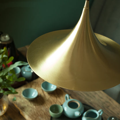 Modern Minimalist Restaurant Bar Cafe Full Copper Chandelier