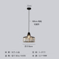 Crystal Sun Modern Pendant Light
