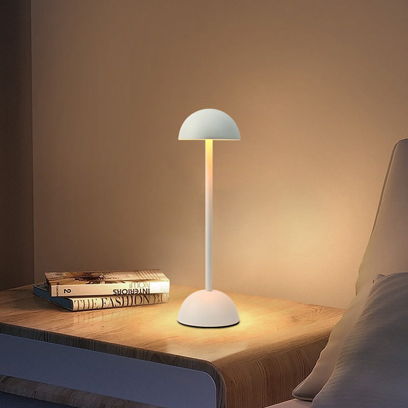 High Foot Metal Mushroom Table Lamp Bar Bedside Ambience Light