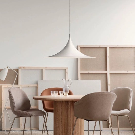 Dining Table UFO Chandelier Bar Counter Horn Lamp