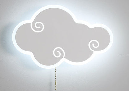 Cloud Children's Wall Creative Modern Simple Bedroom Bedside Lamp