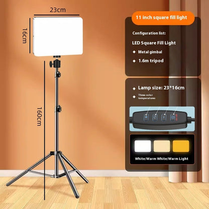 Simple Household LED Tri Color Photography Fill Light