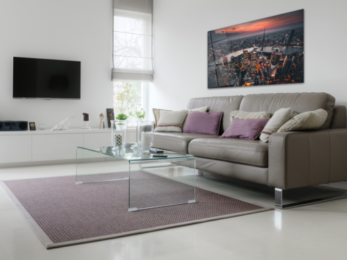 Glass Wall Art - Jin Mao Tower City View - House Warming Gift -