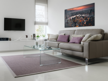 Glass Wall Art - Jin Mao Tower City View - House Warming Gift -