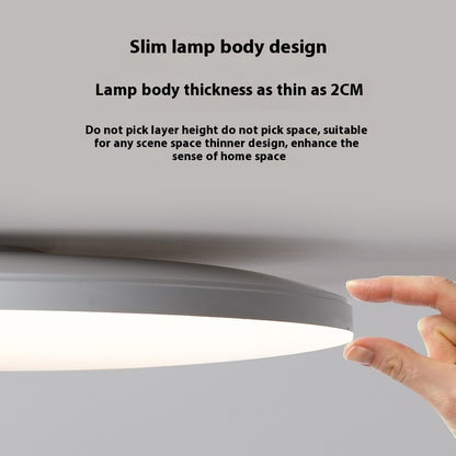 Led Three-proof Ceiling Lamp Round Simple Balcony Light