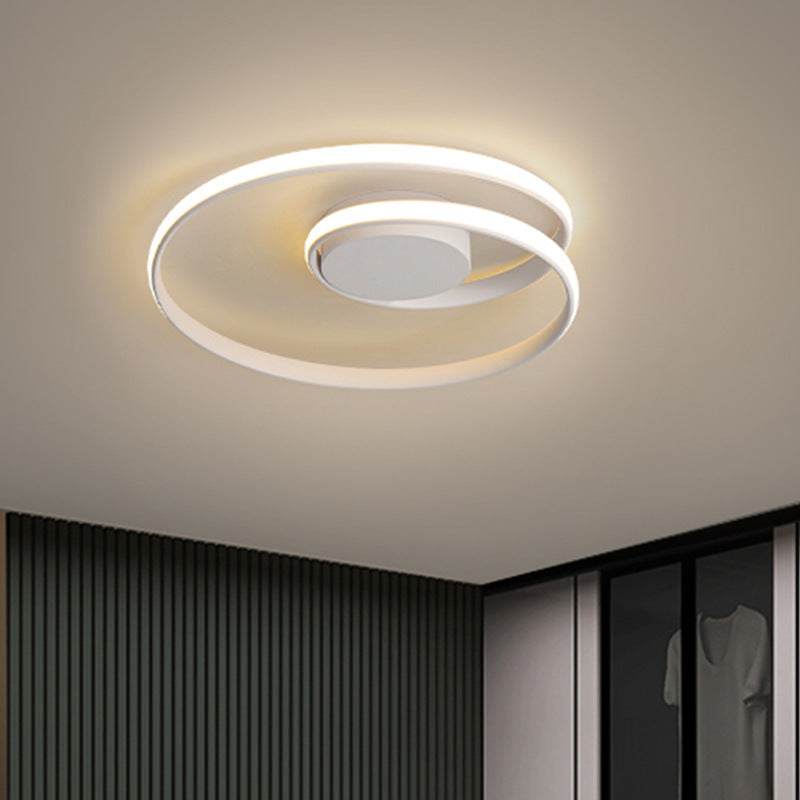 Aluminum Line Bedroom Light Simple Modern Living Room Ceiling Lamp
