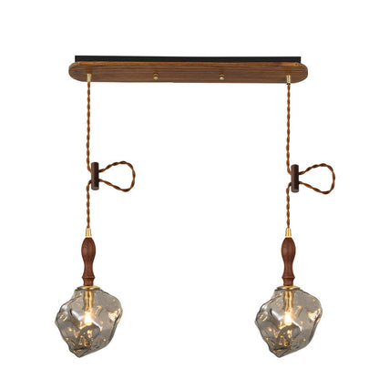 Fashion Bedside Retro Ice Cube Chandelier