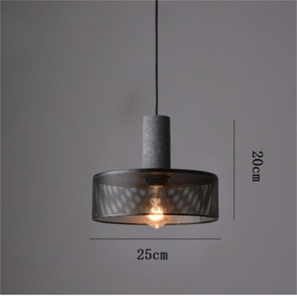 American Country Vintage Industrial Style Cement Chandelier