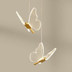 Modern Butterfly Acrylic Pendant Chandelier Lamp