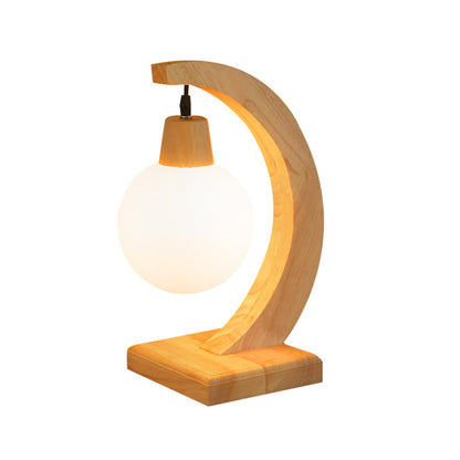 Nordic Creative Original Wooden Led Table Lamp