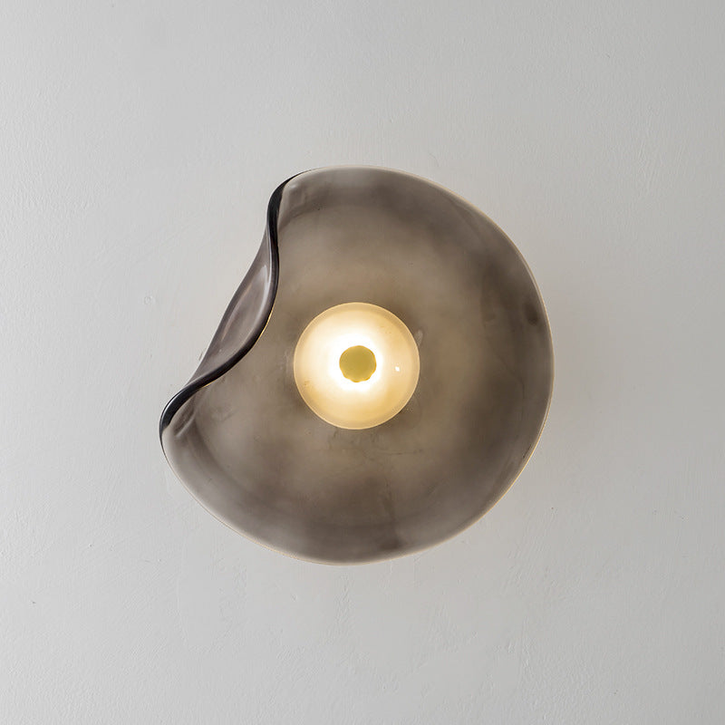Modern Irregular Glass Wall Sconce