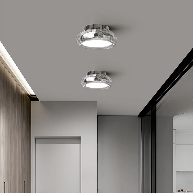 Modern Minimalist Creative Glass Cover Chandelier