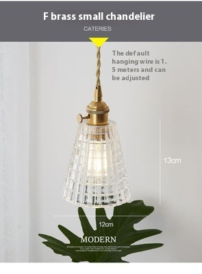 Chandelier Personality Creative Brass Single Head