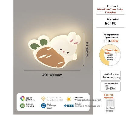 Cream Style Children's Room Ceiling Lamp