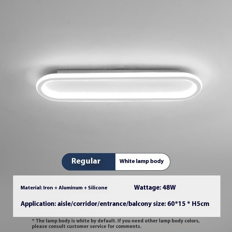 Corridor Household Minimalist Ultra-thin Ceiling Lamp