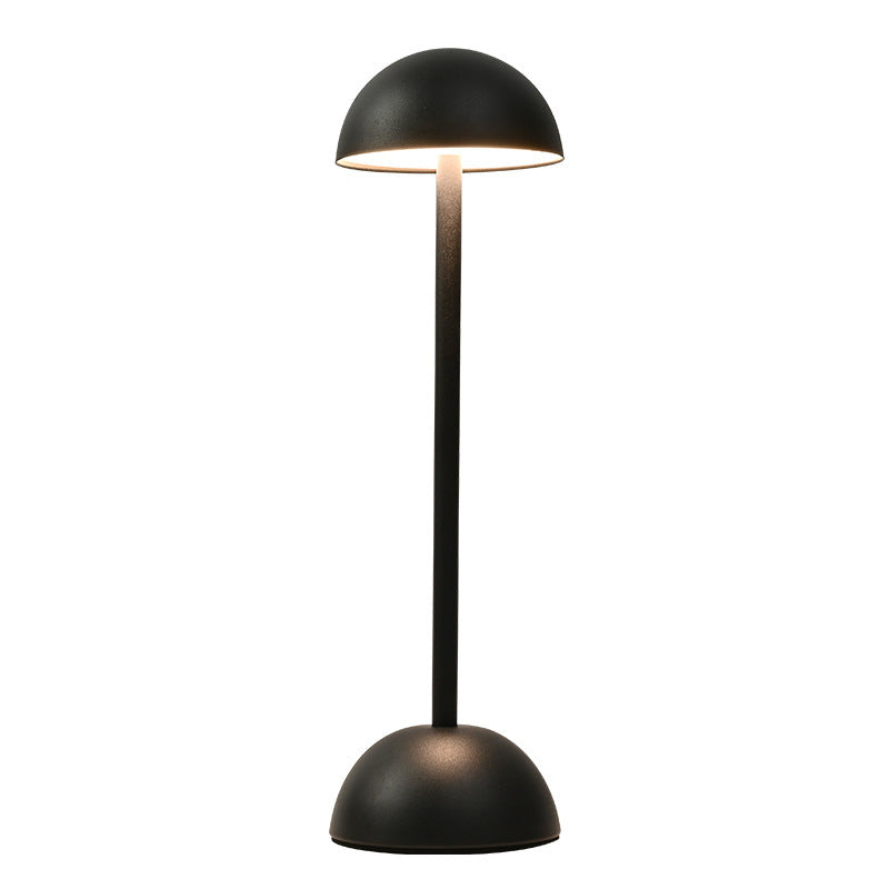High Foot Metal Mushroom Table Lamp Bar Bedside Ambience Light