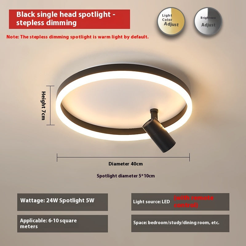 Bedroom Light Simple Modern Household Round Ceiling Lamp