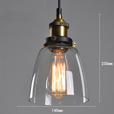 Nordic Minimalist Glass Pendant Chandelier