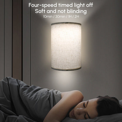 Set of Two Wall Sconces 16 RGB Colors Changeable  Dimmable Wall Lights