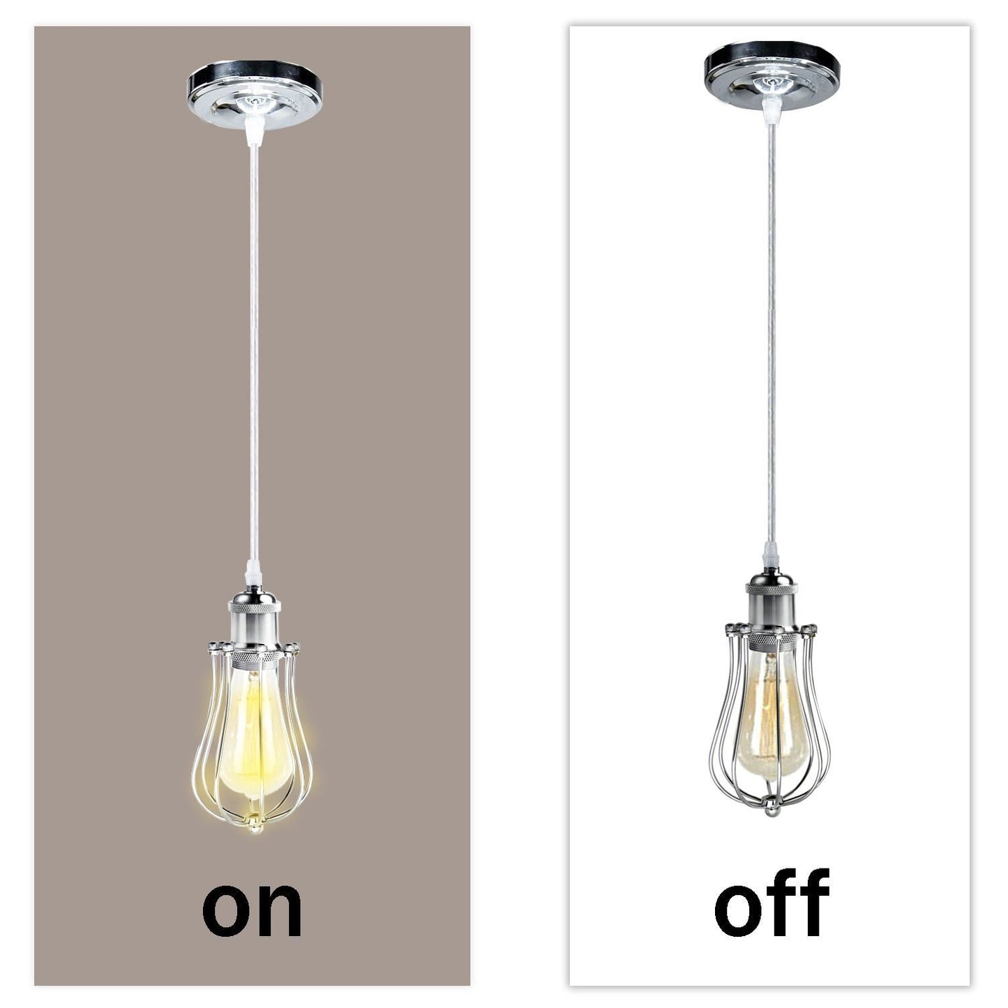 Cage Pendant Lights For Kitchen ~1193