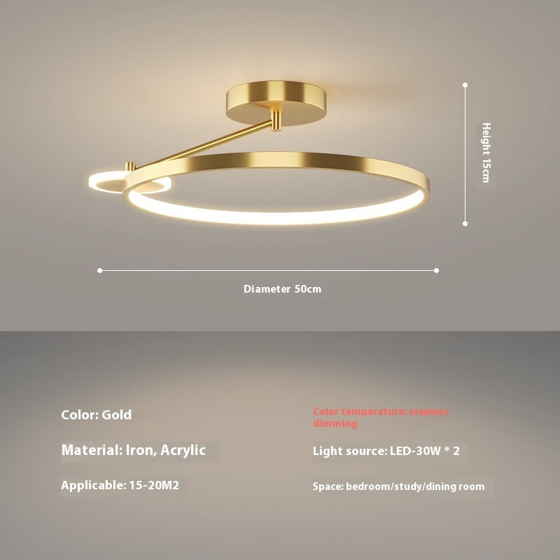 Minimalist Round Ceiling Lamp Bedroom Lamp In The Living Room