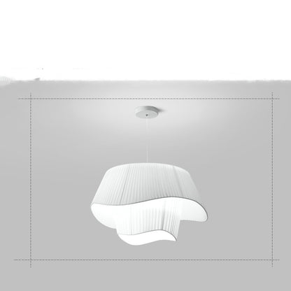 Scandinavian Retro Cream Style Small Living Room Chandelier