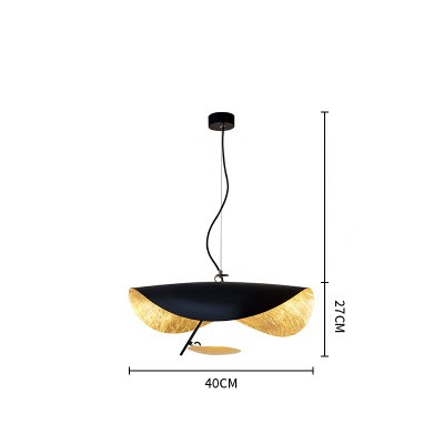 Lámpara colgante de cristal nórdico, candelabro LED