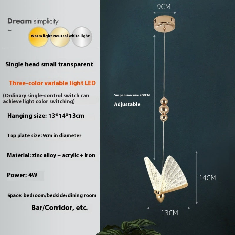 Bedroom Bedside Small Droplight Living Room TV Sofa