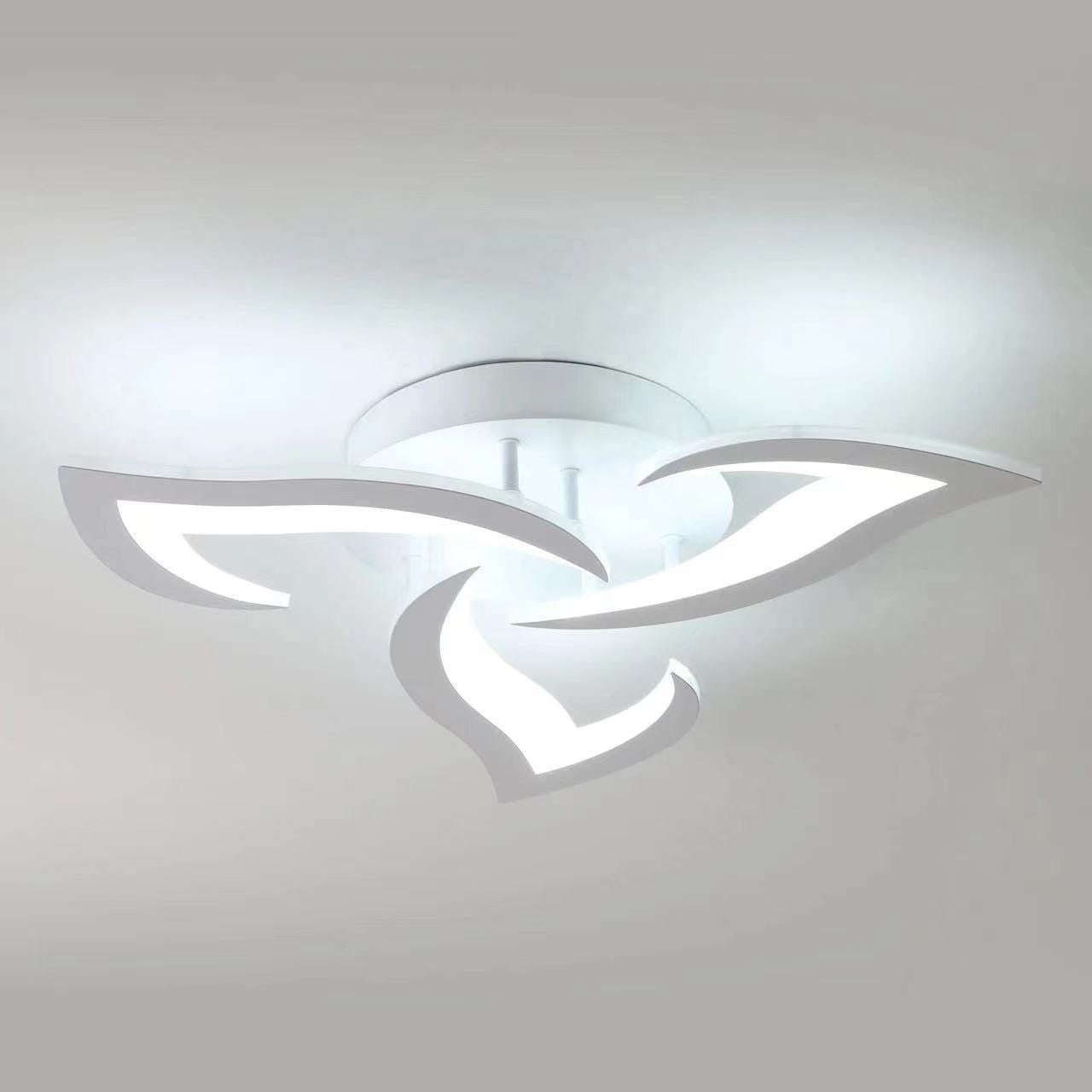 Led Living Room Ceiling Lamp Modern Minimalist Creative Bedroom Light