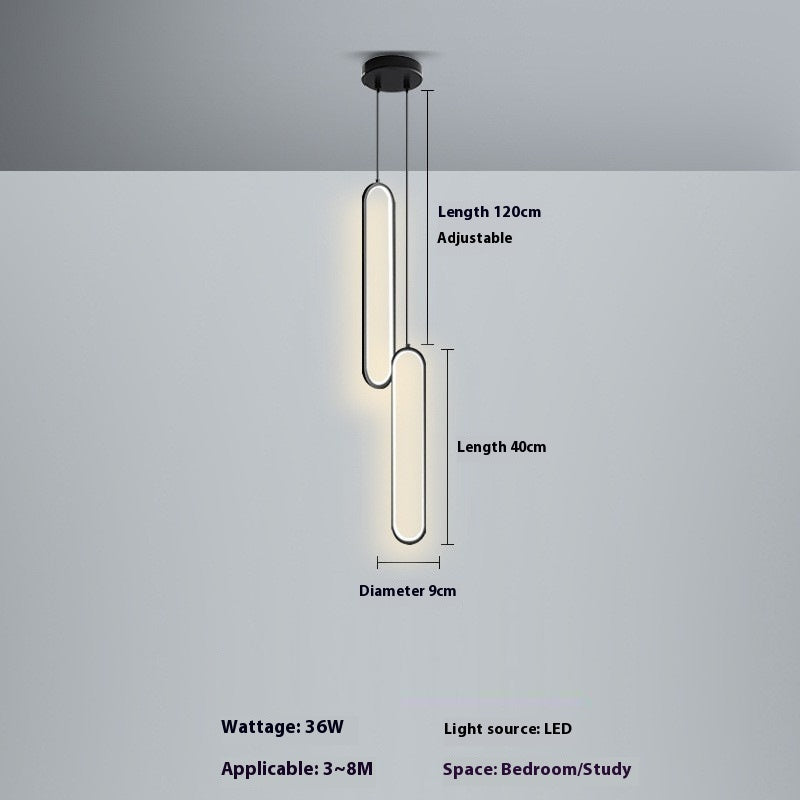 Bedroom Bedside Chandelier Living Room Wall Lamp