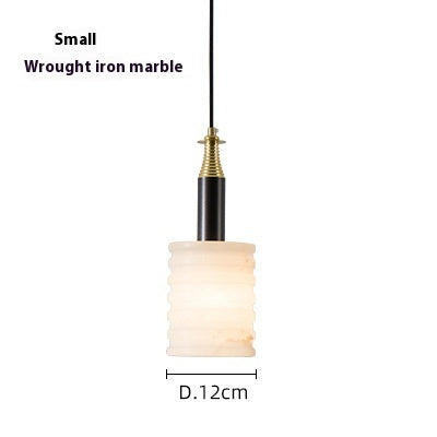 New Chinese Style Marble Small Droplight