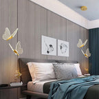 Modern Butterfly Acrylic Pendant Chandelier Lamp