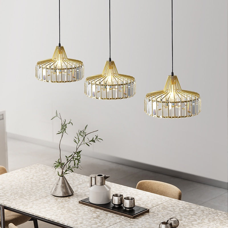 Crystal Sun Modern Pendant Light