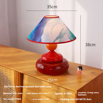 Nordic Retro Design Bedroom Bedside Lamp
