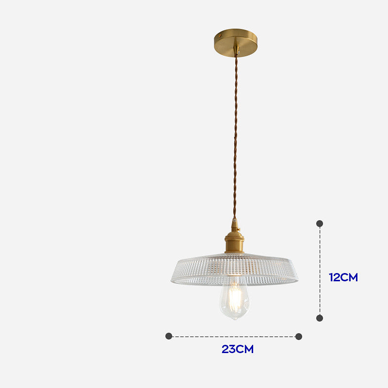 Luxury Lamp All Copper Chandelier Table Bedside Bedroom