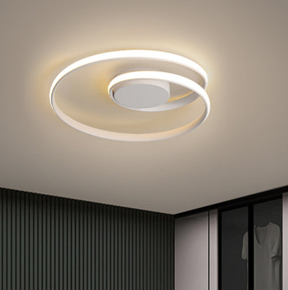 Aluminum Line Bedroom Light Simple Modern Living Room Ceiling Lamp