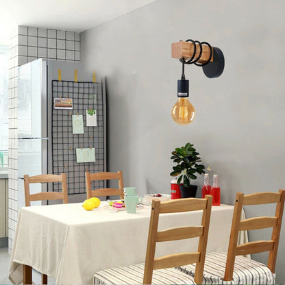 Small Wall Light Fixtures Industrial Farmhouse Hanging Wall Sconce