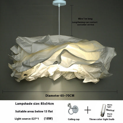 B & B Clothing Store Lampshade Cloud Ceiling Lamp