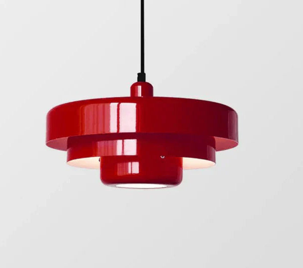 Mid-ancient Danish Rainbow Retro Cake Chandelier