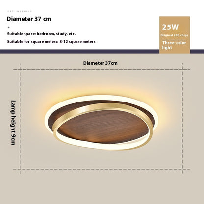 Bedroom Light Creative Japanese Log Room