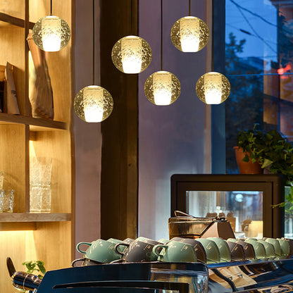 Crystal Staircase Chandelier Modern Minimalist Duplex Staircase