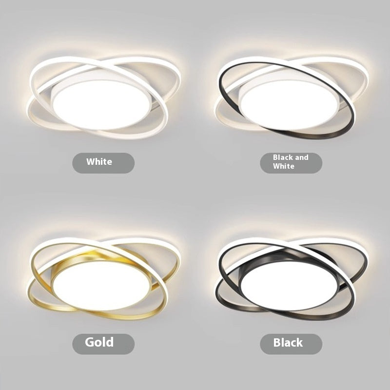 Master Bedroom Lamp New Simple Modern Atmosphere Living Room Ceiling Round Balcony