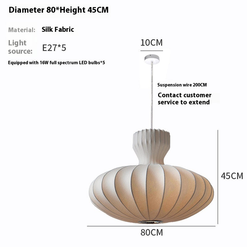 Vintage Silk Bed Breakfast New Chinese-style Chandelier