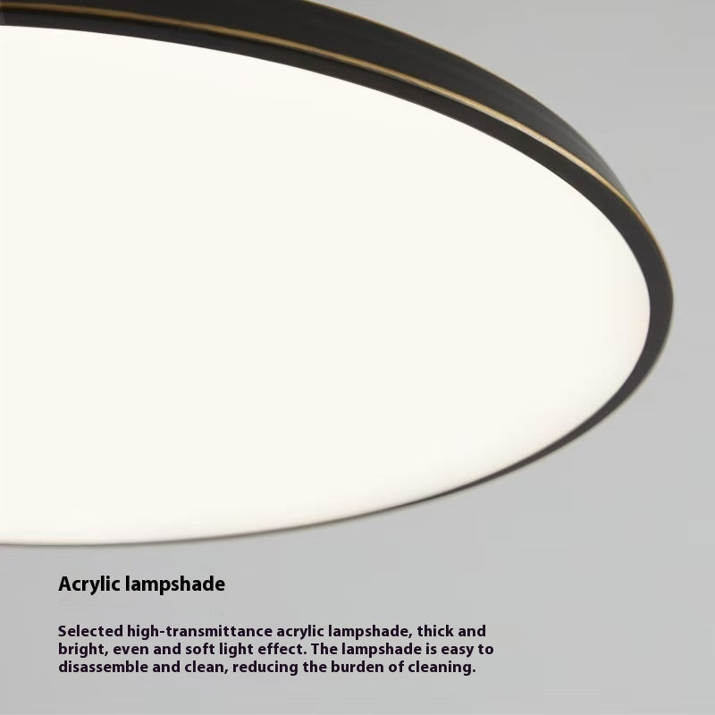 Copper Rotatable Small Ceiling Aisle Light